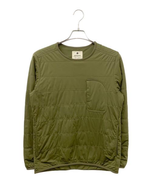 Snow peak（スノーピーク）Snow peak (スノーピーク) Flexible Insulated Pullover カーキ サイズ:Sの古着・服飾アイテム