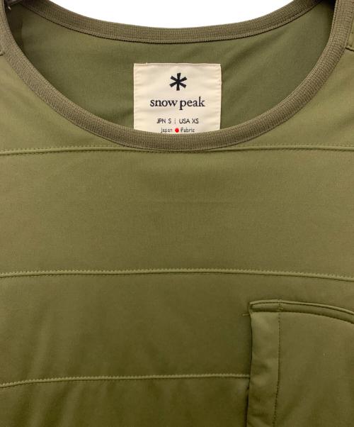 Snow peak（スノーピーク）Snow peak (スノーピーク) Flexible Insulated Pullover カーキ サイズ:Sの古着・服飾アイテム