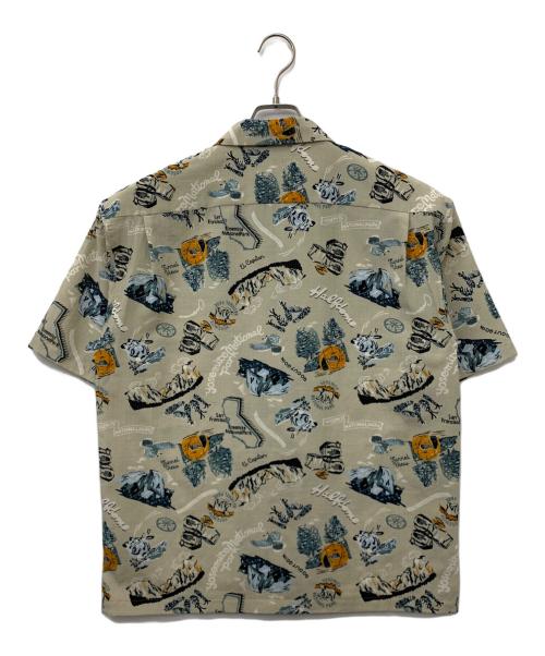 THE NORTH FACE（ザ ノース フェイス）THE NORTH FACE (ザ ノース フェイス) S/S ALOHA Vent SHIRT グレー サイズ:Mの古着・服飾アイテム