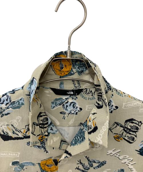 THE NORTH FACE（ザ ノース フェイス）THE NORTH FACE (ザ ノース フェイス) S/S ALOHA Vent SHIRT グレー サイズ:Mの古着・服飾アイテム