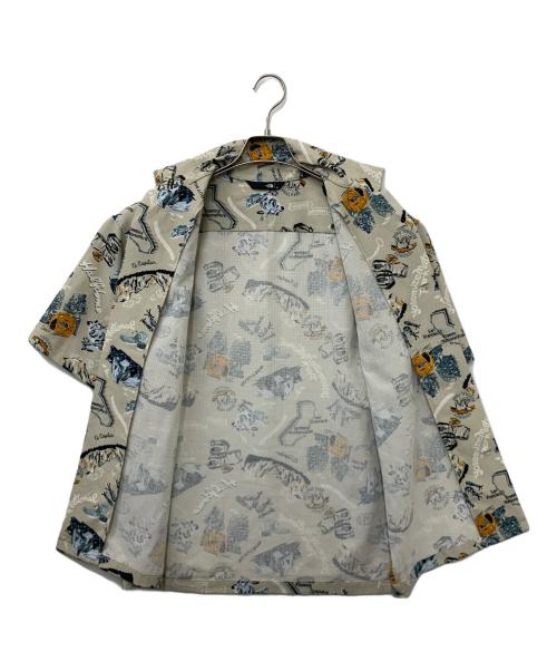 THE NORTH FACE（ザ ノース フェイス）THE NORTH FACE (ザ ノース フェイス) S/S ALOHA Vent SHIRT グレー サイズ:Mの古着・服飾アイテム
