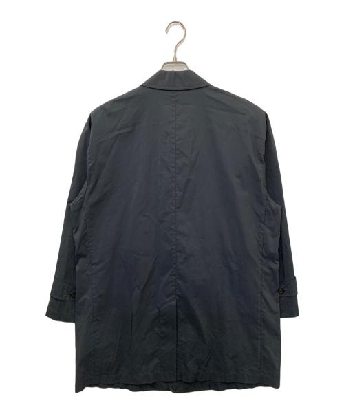 BURBERRY LONDON（バーバリーロンドン）BURBERRY LONDON (バーバリーロンドン) ステンカラーコート ブルー サイズ:Lの古着・服飾アイテム