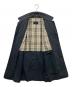 中古・古着 BURBERRY LONDON (バーバリーロンドン) ステンカラーコート ブルー サイズ:L：7000円