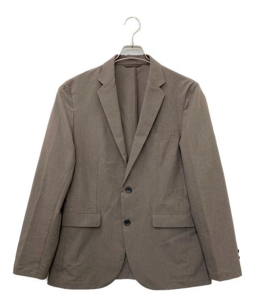 green label relaxing（グリーンレーベルリラクシング）green label relaxing (グリーンレーベルリラクシング) JUST fit ドライPEスリムセットアップ ジャケット＆パンツ ベージュ サイズ:Lの古着・服飾アイテム