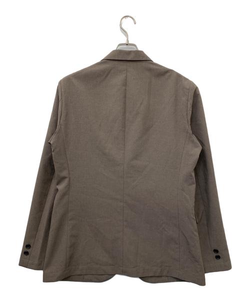 green label relaxing（グリーンレーベルリラクシング）green label relaxing (グリーンレーベルリラクシング) JUST fit ドライPEスリムセットアップ ジャケット＆パンツ ベージュ サイズ:Lの古着・服飾アイテム