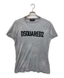DSQUARED2（ディースクエアード）の古着「半袖カットソー」｜グレー