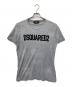 DSQUARED2（ディースクエアード）の古着「半袖カットソー」｜グレー