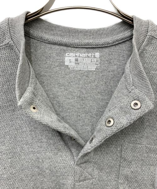 CarHartt（カーハート）CarHartt (カーハート) 長袖カットソー グレー サイズ:Sの古着・服飾アイテム