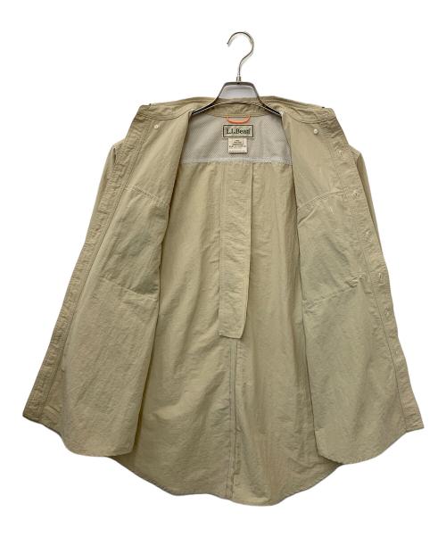 L.L.Bean（エルエルビーン）L.L.Bean (エルエルビーン) フライフィッシングシャツ ベージュ サイズ:Mの古着・服飾アイテム