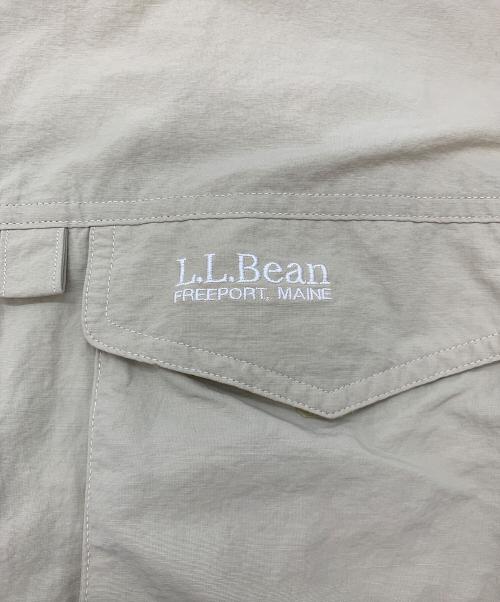 L.L.Bean（エルエルビーン）L.L.Bean (エルエルビーン) フライフィッシングシャツ ベージュ サイズ:Mの古着・服飾アイテム