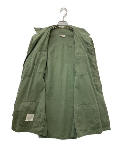 US ARMY（ユーエスアーミー）US ARMY (ユーエスアーミー) ジャングルファティーグジャケット グリーン サイズ:SMALL LONGの古着・服飾アイテム