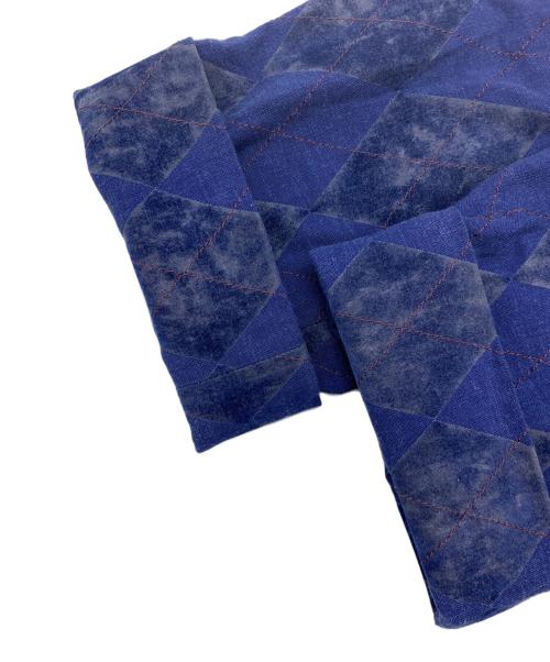 masu（エムエーエスユー）MASU (エムエーエスユー) アーガイルパンツ ネイビー サイズ:46の古着・服飾アイテム