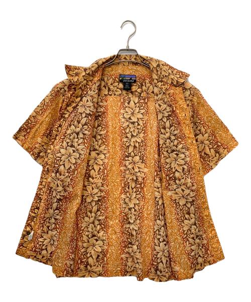 pataloha（パタロハ）pataloha (パタロハ) アロハシャツ オレンジ サイズ:Mの古着・服飾アイテム