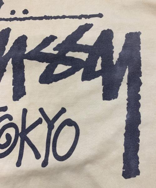 stussy（ステューシー）stussy (ステューシー) ロゴカットソー イエロー サイズ:Lの古着・服飾アイテム