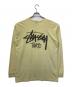 stussy (ステューシー) ロゴカットソー イエロー サイズ:L：7000円