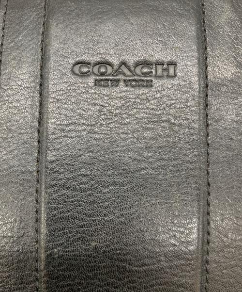 COACH（コーチ）COACH (コーチ) レザーブリーフケース ブラックの古着・服飾アイテム