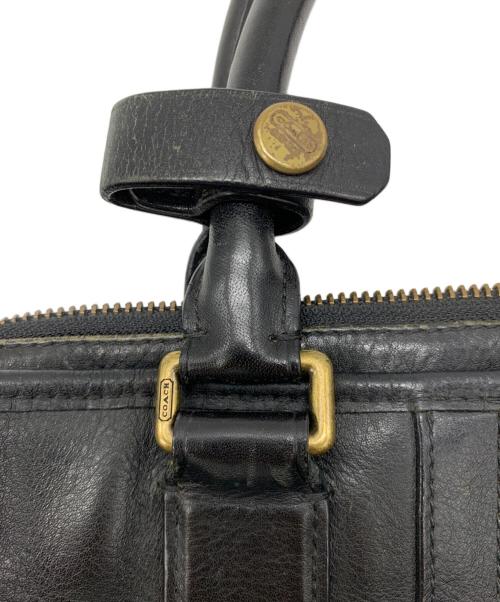 COACH（コーチ）COACH (コーチ) レザーブリーフケース ブラックの古着・服飾アイテム