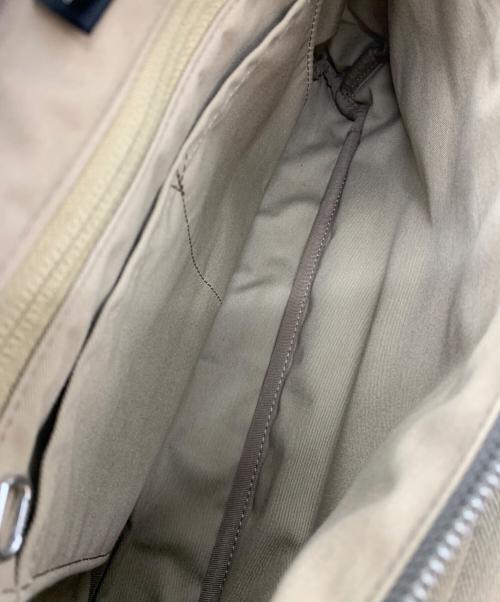 PORTER（ポーター）PORTER (ポーター) スリングバッグ カーキ×ブラウンの古着・服飾アイテム