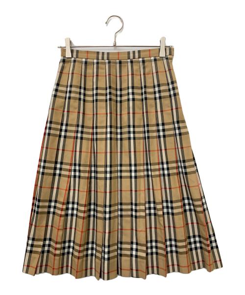 Burberry's（バーバリー）Burberry's (バーバリー) 総柄スカート ベージュ サイズ:11AB2の古着・服飾アイテム