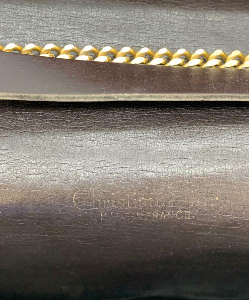 Christian Dior（クリスチャン ディオール）Christian Dior (クリスチャン ディオール) チェーンショルダーバッグ トロッター ベージュの古着・服飾アイテム
