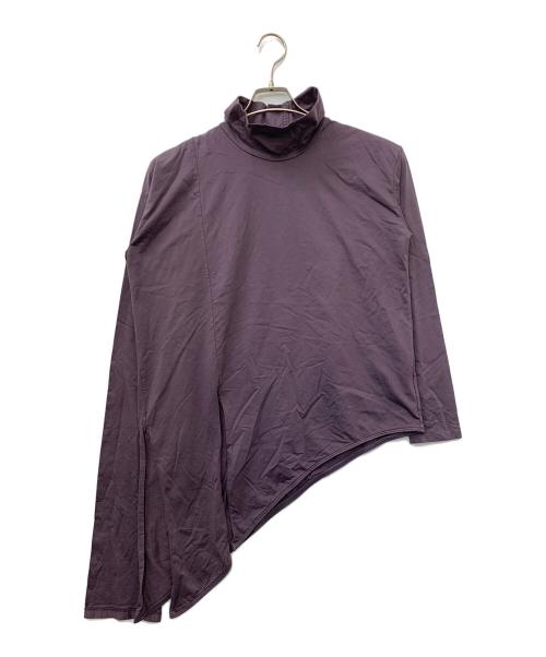 FEMMENT（ファモン）FEMMENT (ファモン) ハイネックカットソー パープル サイズ:1の古着・服飾アイテム