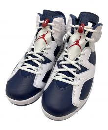 NIKE（ナイキ）の古着「Air Jordan 6 Retro」｜ホワイト×ミッドナイトブルー
