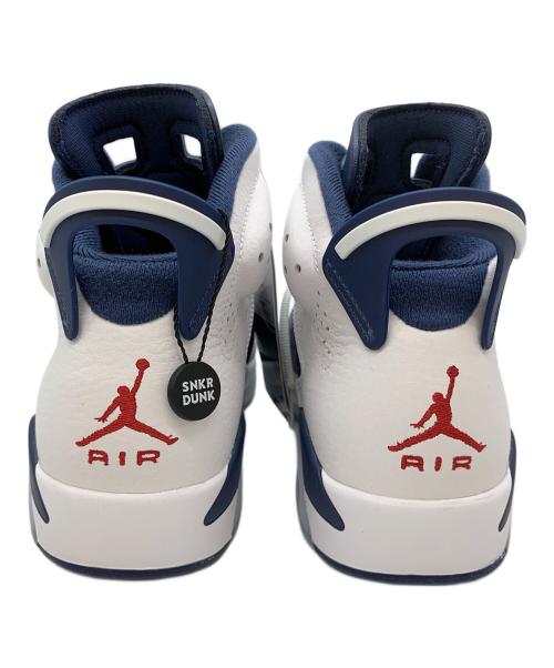 NIKE（ナイキ）NIKE (ナイキ) Air Jordan 6 Retro ホワイト×ミッドナイトブルー サイズ:26.5の古着・服飾アイテム
