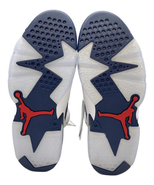 NIKE（ナイキ）NIKE (ナイキ) Air Jordan 6 Retro ホワイト×ミッドナイトブルー サイズ:26.5の古着・服飾アイテム