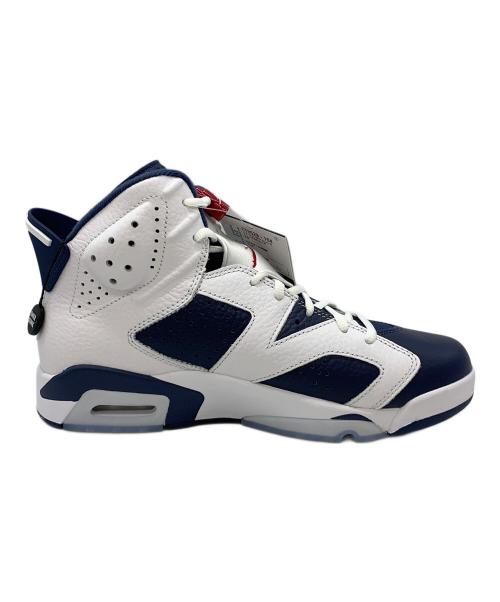 NIKE（ナイキ）NIKE (ナイキ) Air Jordan 6 Retro ホワイト×ミッドナイトブルー サイズ:26.5の古着・服飾アイテム