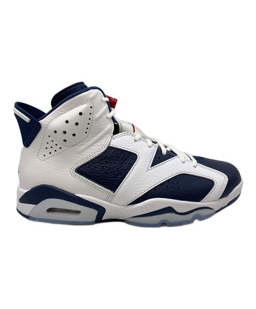 NIKE（ナイキ）NIKE (ナイキ) Air Jordan 6 Retro ホワイト×ミッドナイトブルー サイズ:26.5の古着・服飾アイテム