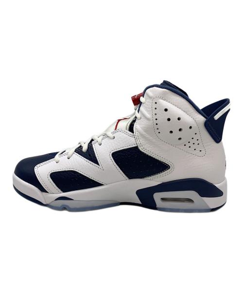 NIKE（ナイキ）NIKE (ナイキ) Air Jordan 6 Retro ホワイト×ミッドナイトブルー サイズ:26.5の古着・服飾アイテム