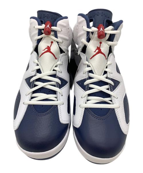 NIKE（ナイキ）NIKE (ナイキ) Air Jordan 6 Retro ホワイト×ミッドナイトブルー サイズ:26.5の古着・服飾アイテム