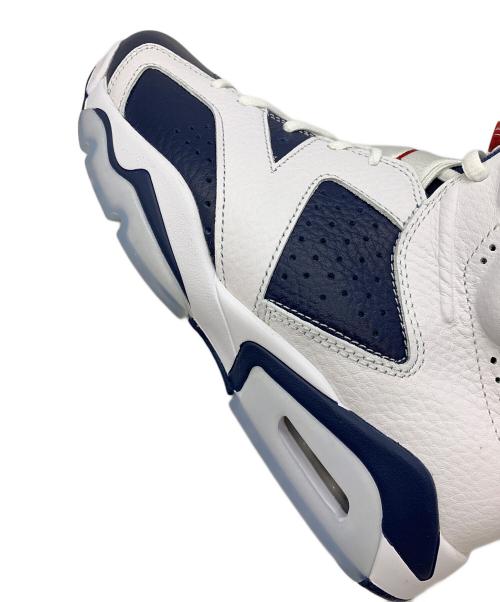 NIKE（ナイキ）NIKE (ナイキ) Air Jordan 6 Retro ホワイト×ミッドナイトブルー サイズ:26.5の古着・服飾アイテム