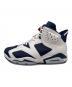 NIKE (ナイキ) Air Jordan 6 Retro ホワイト×ミッドナイトブルー サイズ:26.5：15000円