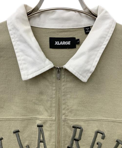 X-LARGE（エクストララージ）X-LARGE (エクストララージ) ラガーシャツ ベージュ サイズ:Lの古着・服飾アイテム