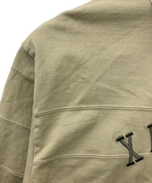 X-LARGE（エクストララージ）X-LARGE (エクストララージ) ラガーシャツ ベージュ サイズ:Lの古着・服飾アイテム