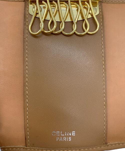 CELINE（セリーヌ）CELINE (セリーヌ) 6連キーケース ベージュの古着・服飾アイテム