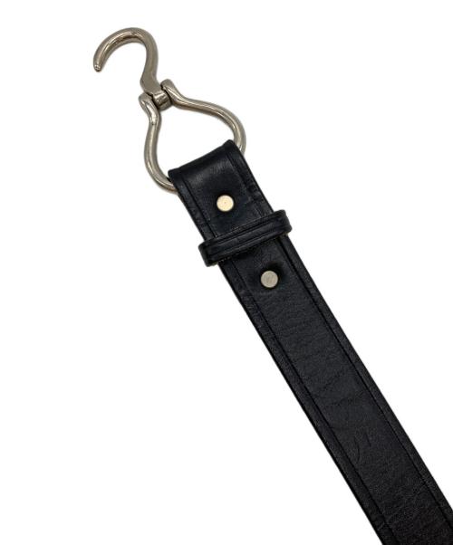 TORY LEATHER（トリーレザー）TORY LEATHER (トリーレザー) Hoof Pick Belt ブラック サイズ:34の古着・服飾アイテム