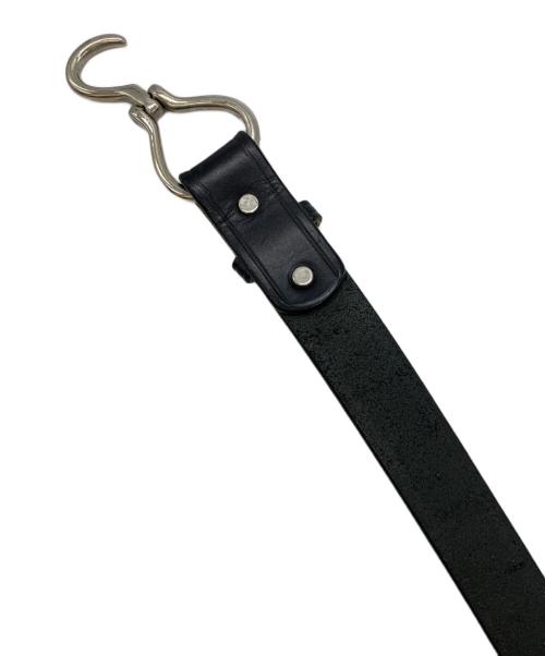 TORY LEATHER（トリーレザー）TORY LEATHER (トリーレザー) Hoof Pick Belt ブラック サイズ:34の古着・服飾アイテム