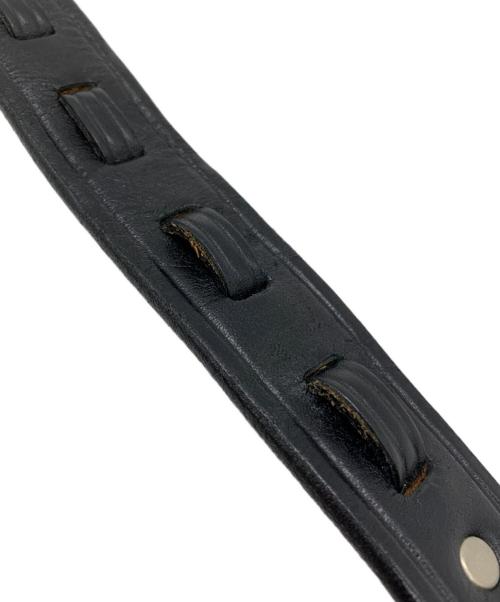 TORY LEATHER（トリーレザー）TORY LEATHER (トリーレザー) Hoof Pick Belt ブラック サイズ:34の古着・服飾アイテム