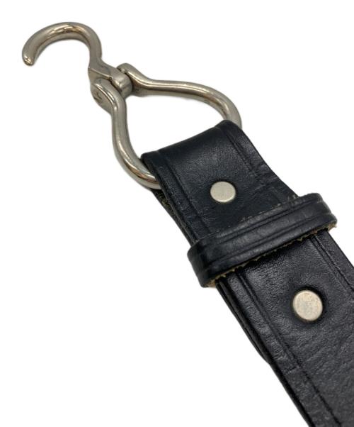 TORY LEATHER（トリーレザー）TORY LEATHER (トリーレザー) Hoof Pick Belt ブラック サイズ:34の古着・服飾アイテム
