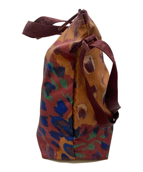 LeSportsac（レスポートサック）LeSportsac (レスポートサック) LARGE ELLE TOTE ブラウンの古着・服飾アイテム