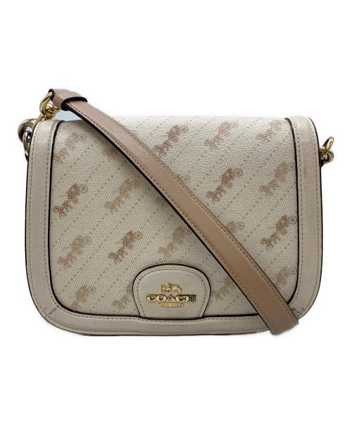 COACH（コーチ）COACH (コーチ) ショルダーバッグ アイボリーの古着・服飾アイテム
