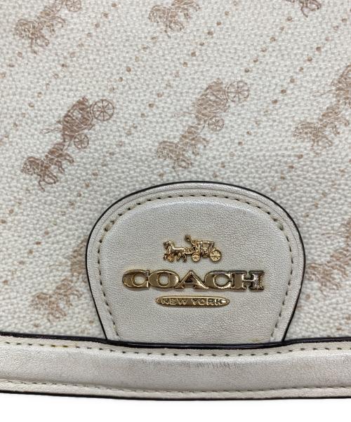 COACH（コーチ）COACH (コーチ) ショルダーバッグ アイボリーの古着・服飾アイテム