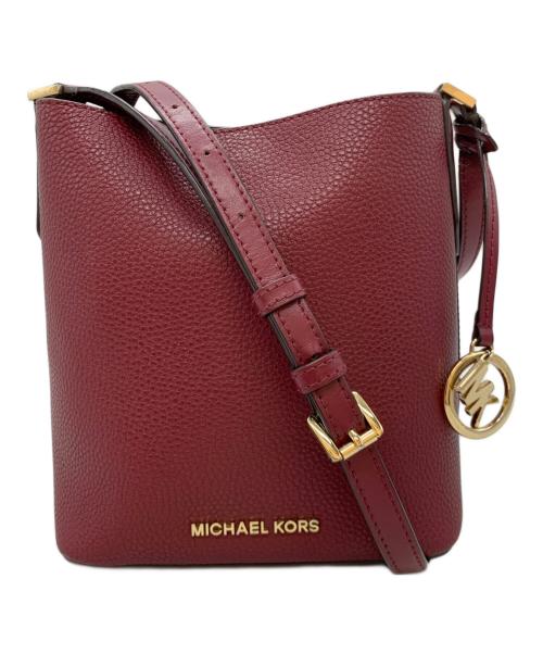 MICHAEL KORS（マイケルコース）MICHAEL KORS (マイケルコース) ショルダーバッグ ボルドーの古着・服飾アイテム