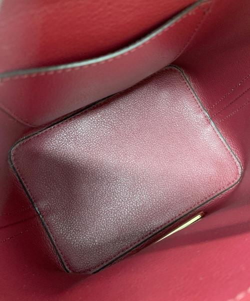 MICHAEL KORS（マイケルコース）MICHAEL KORS (マイケルコース) ショルダーバッグ ボルドーの古着・服飾アイテム