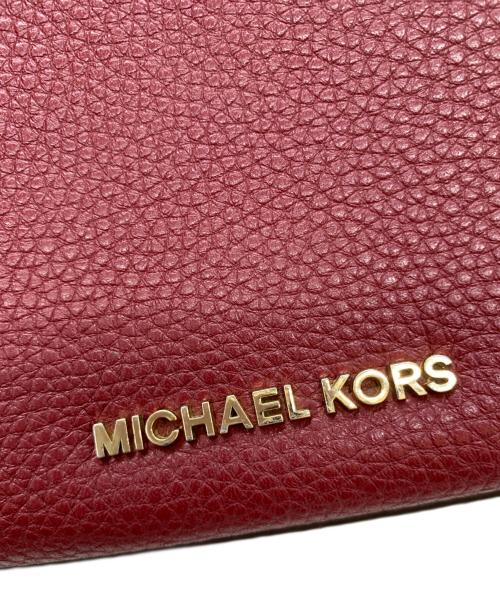 MICHAEL KORS（マイケルコース）MICHAEL KORS (マイケルコース) ショルダーバッグ ボルドーの古着・服飾アイテム