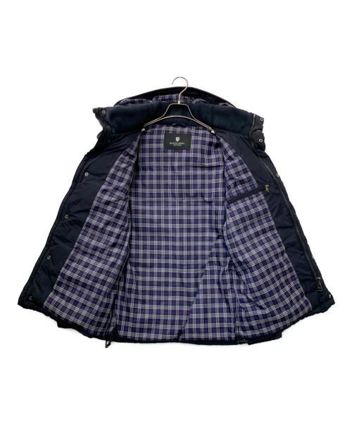 BLACK LABEL CRESTBRIDGE（ブラックレーベル クレストブリッジ）BLACK LABEL CRESTBRIDGE (ブラックレーベル クレストブリッジ) ダウンジャケット ネイビー サイズ:Lの古着・服飾アイテム