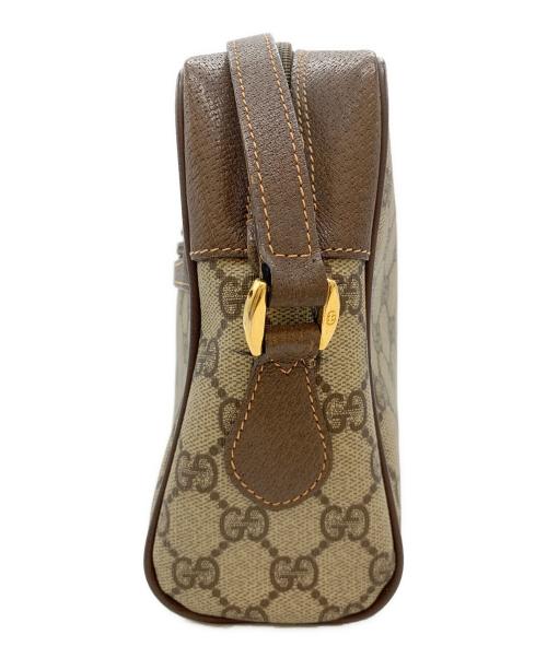 GUCCI（グッチ）GUCCI (グッチ) ショルダーバッグ ベージュ×ブラウンの古着・服飾アイテム