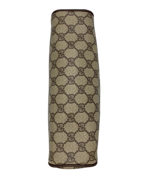 GUCCI（グッチ）GUCCI (グッチ) ショルダーバッグ ベージュ×ブラウンの古着・服飾アイテム